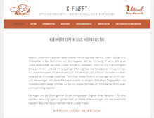 Tablet Screenshot of optik-kleinert.de